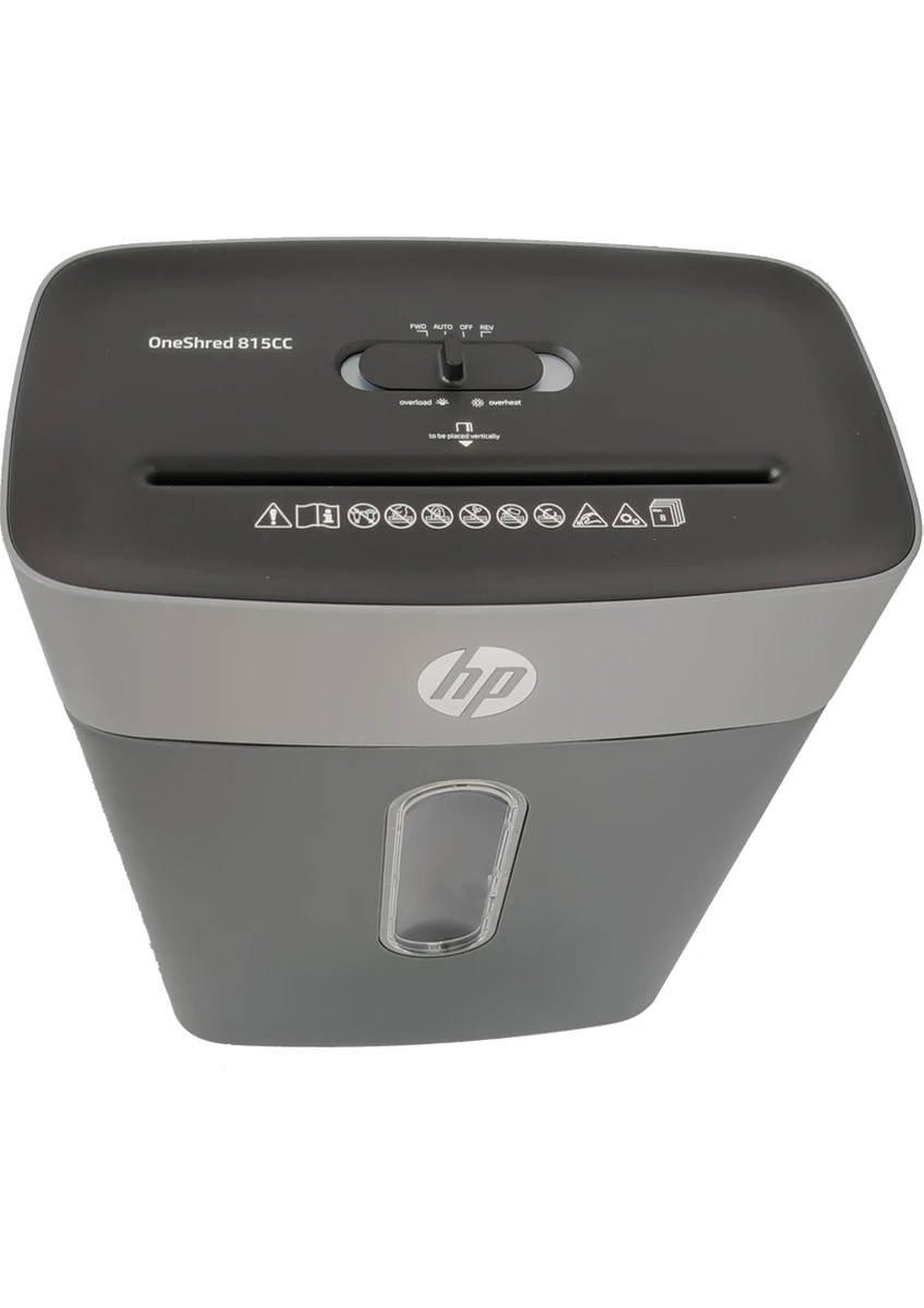 HP Oneshred 815CC Evrak Imha Makinesi Çapraz/konfeti Kesim -5mm x 18MM-15LT